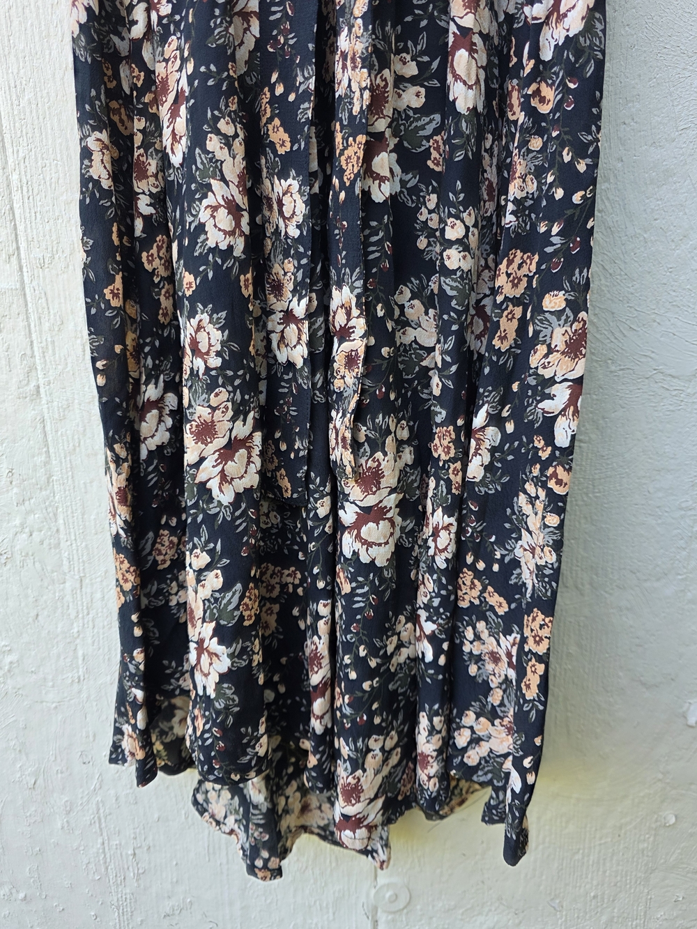 Aura The Label Midi Dress Floral Small New Cottagecore Farmgirl Crochet - Picture 5 of 14